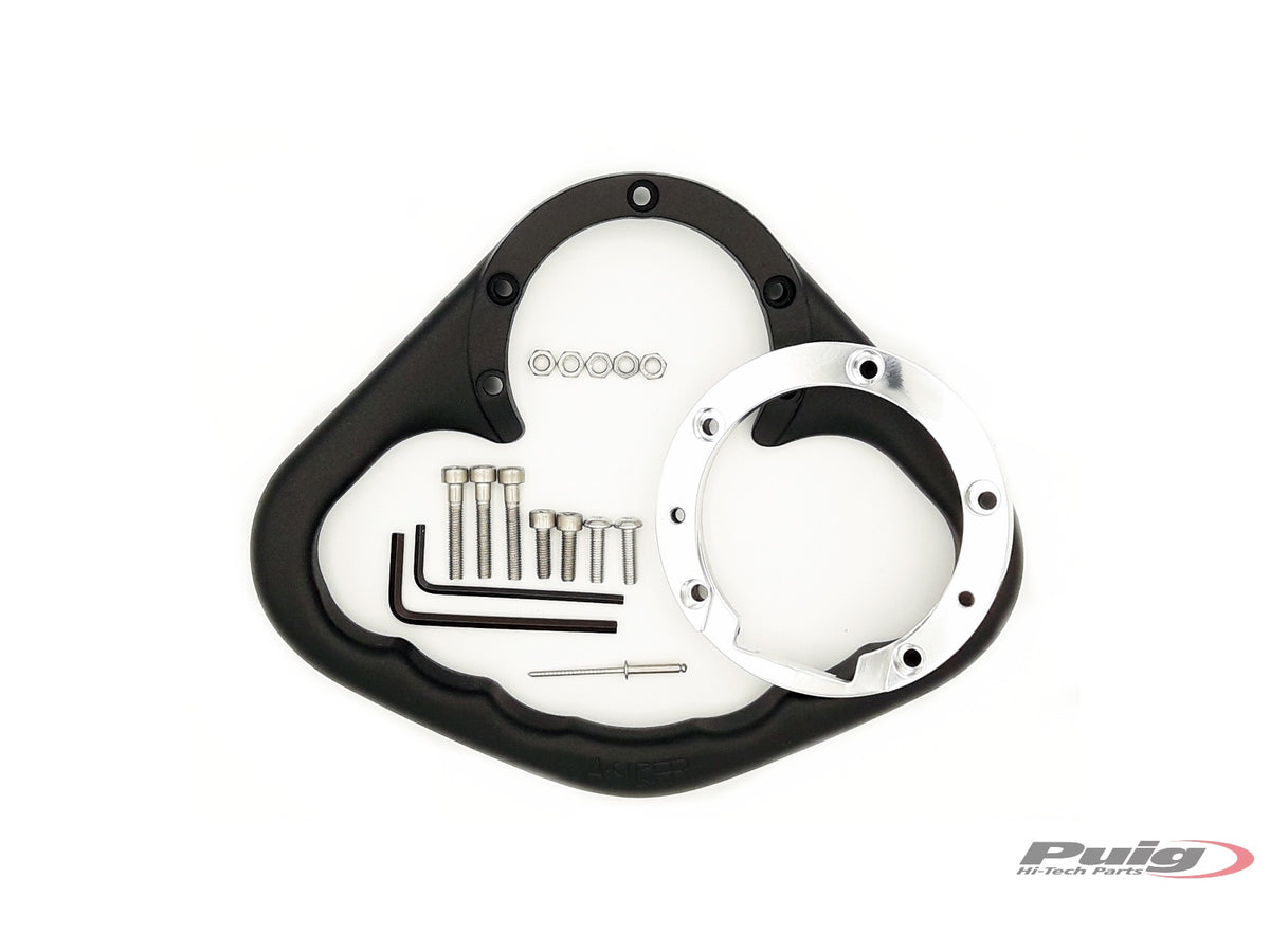 Puig Fuel Tank Pillion Hand Grips (Black)