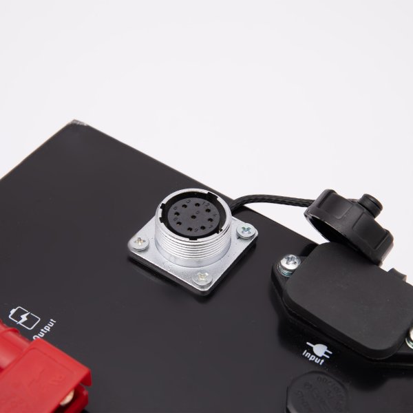 Removable Lithium Battery Pack Kettle Plug Type Connector for ZS1500D-2