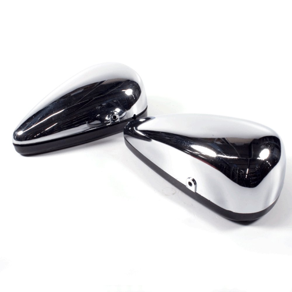 Chrome Air Filter Pod (Blank Inside) (Pair)