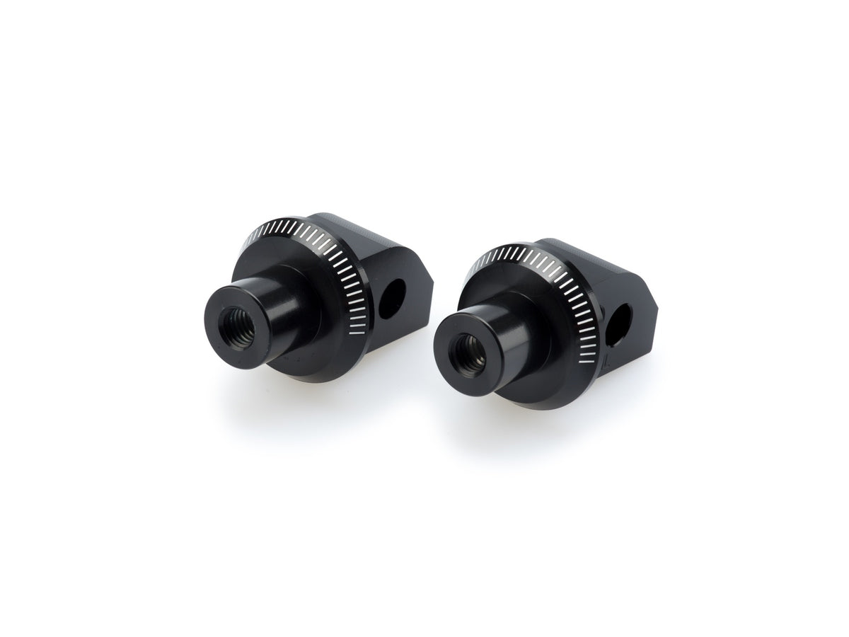 Puig Pillion Footpeg Adaptors (Black)