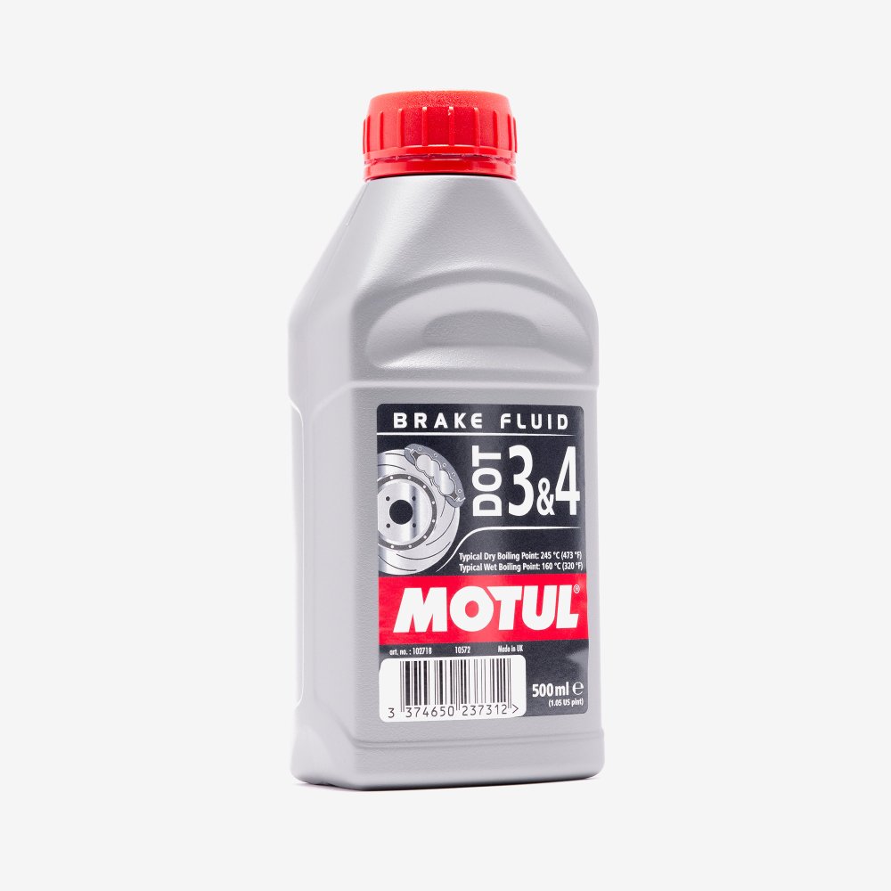 Synthetic Brake Fluid DOT 3 And 4 500ml