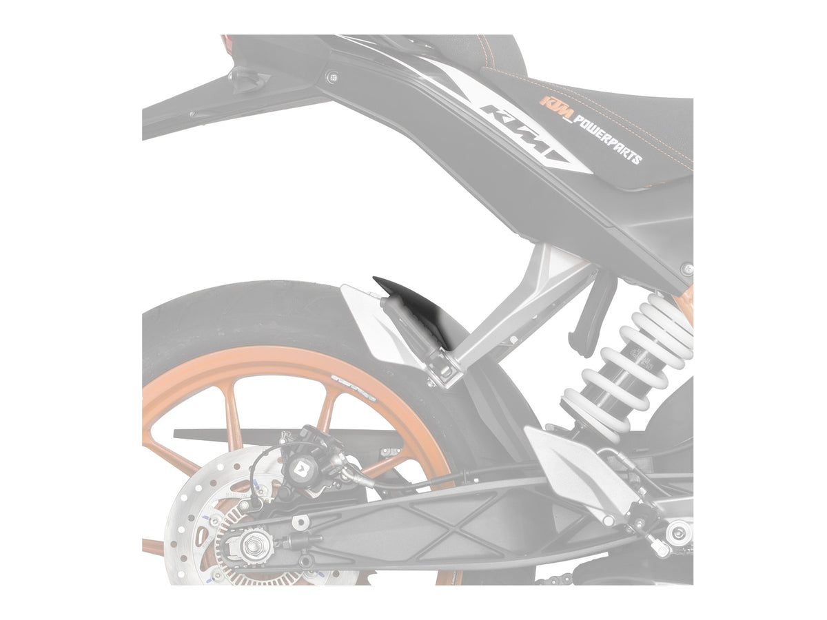 Puig Rear Mudguard Extender (Matt Black)