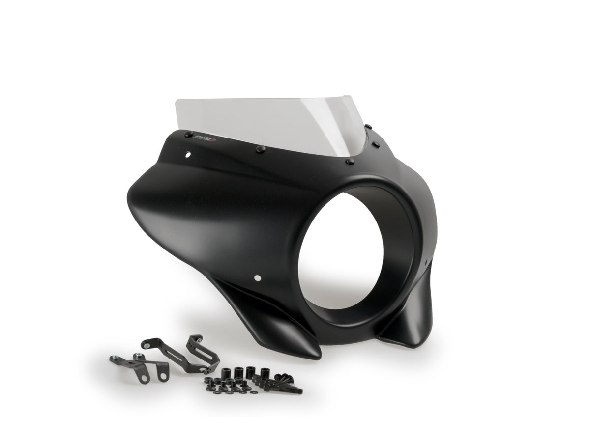 Mirage Sport Screen - Clear with Matt Black Housing
