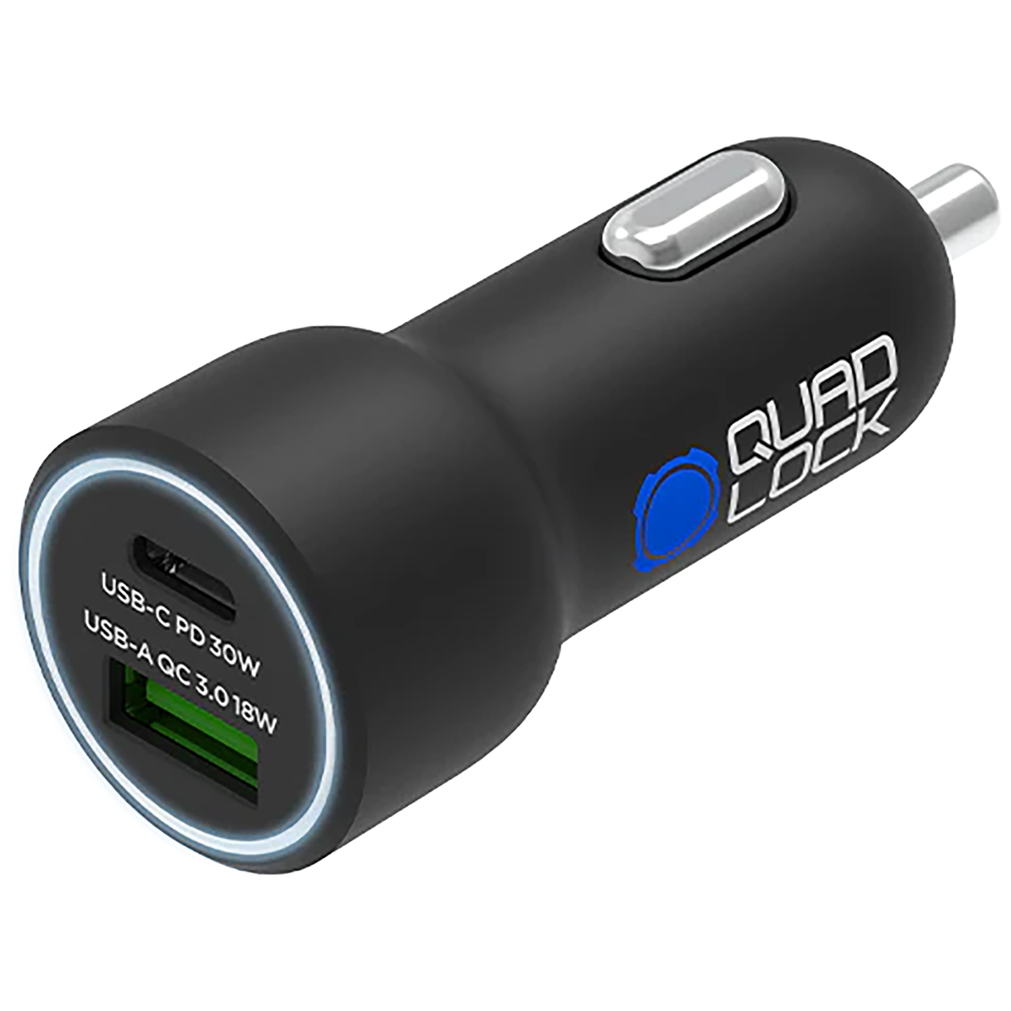 Quad Lock - 48W Dual Car Charger - USB-C PD + USB-A