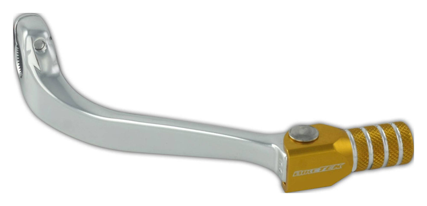 BikeTek MX Alloy Gear Lever With Gold Tip - #S03