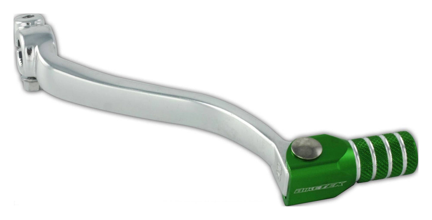 BikeTek MX Alloy Gear Lever With Green Tip - #K03