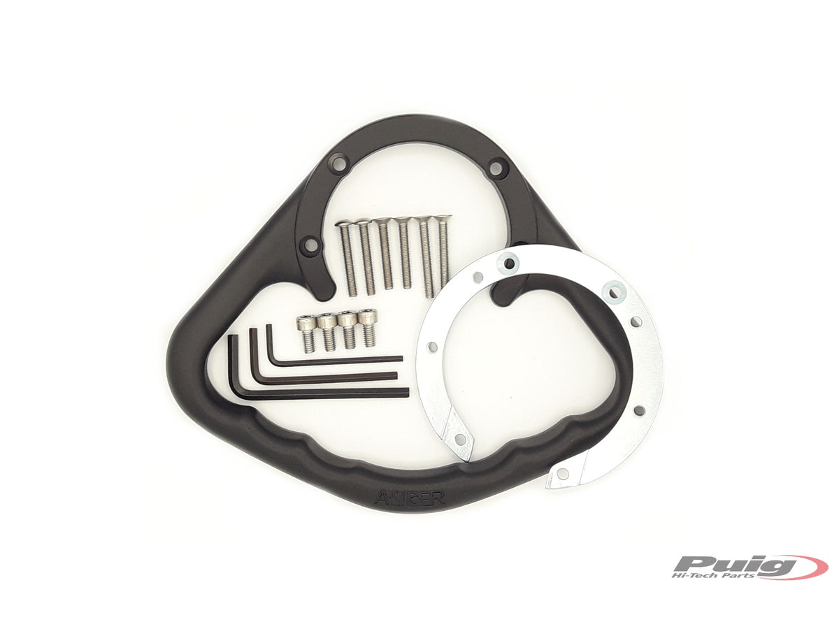 Puig Fuel Tank Pillion Hand Grips (Black)