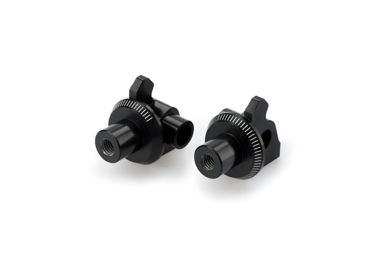 Puig Rider Footpeg Adaptors (Black)