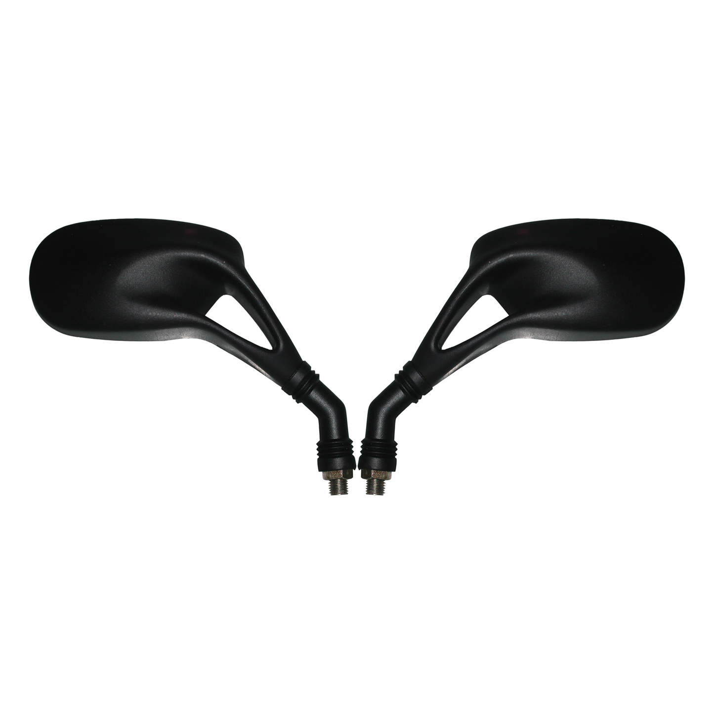 Hi Level Mirrors 10mm Black Rectangle L & R Sports Yam