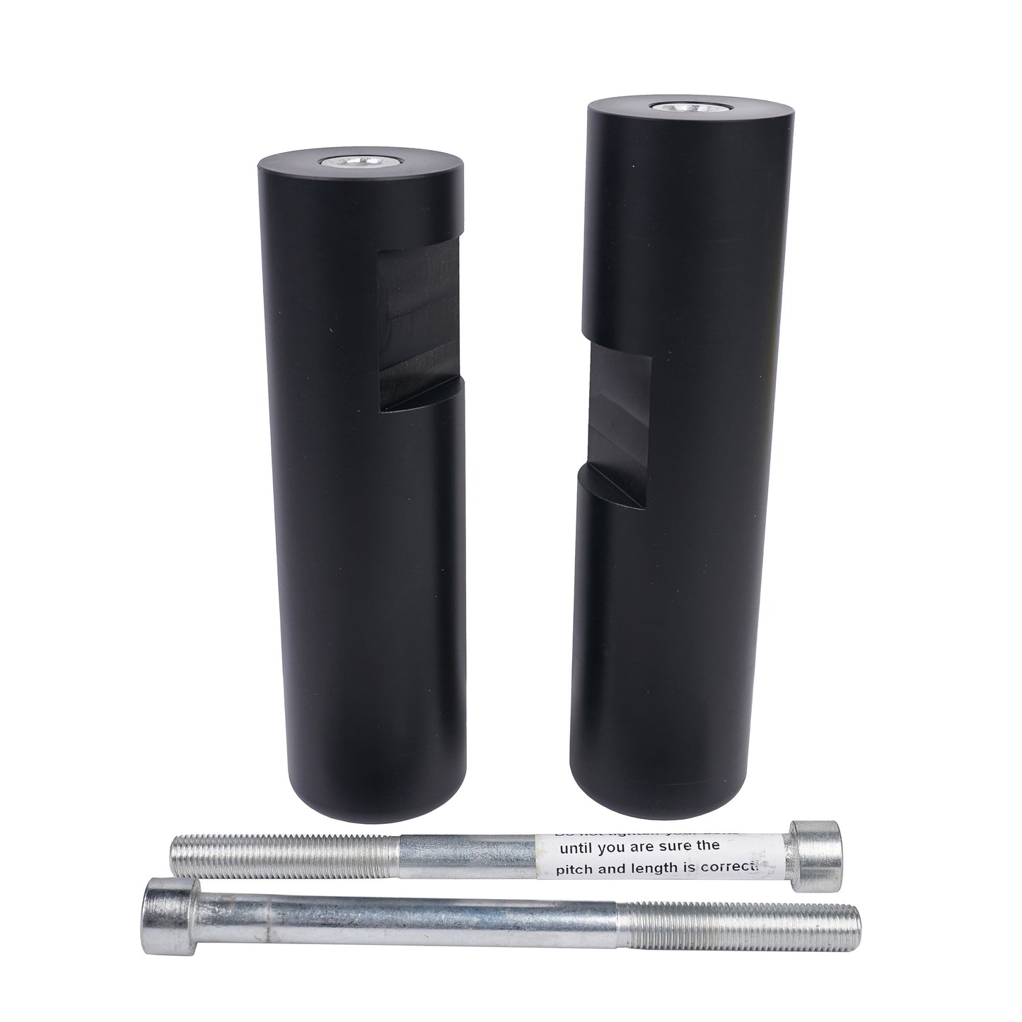 BikeTek Black STP Crash Protector For Kawasaki ZX14R 06-08