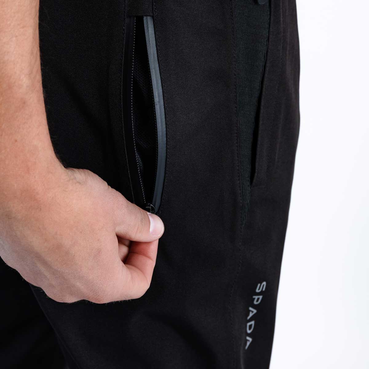 Spada Dash CE Mens Trousers Short Leg Stealth Black