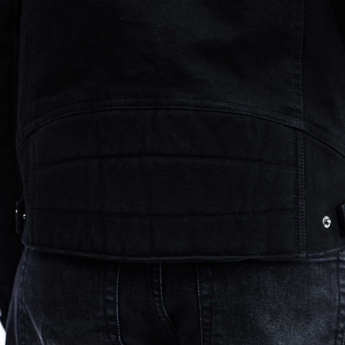 Spada Tura Trucker CE Mens Jacket Solid Black