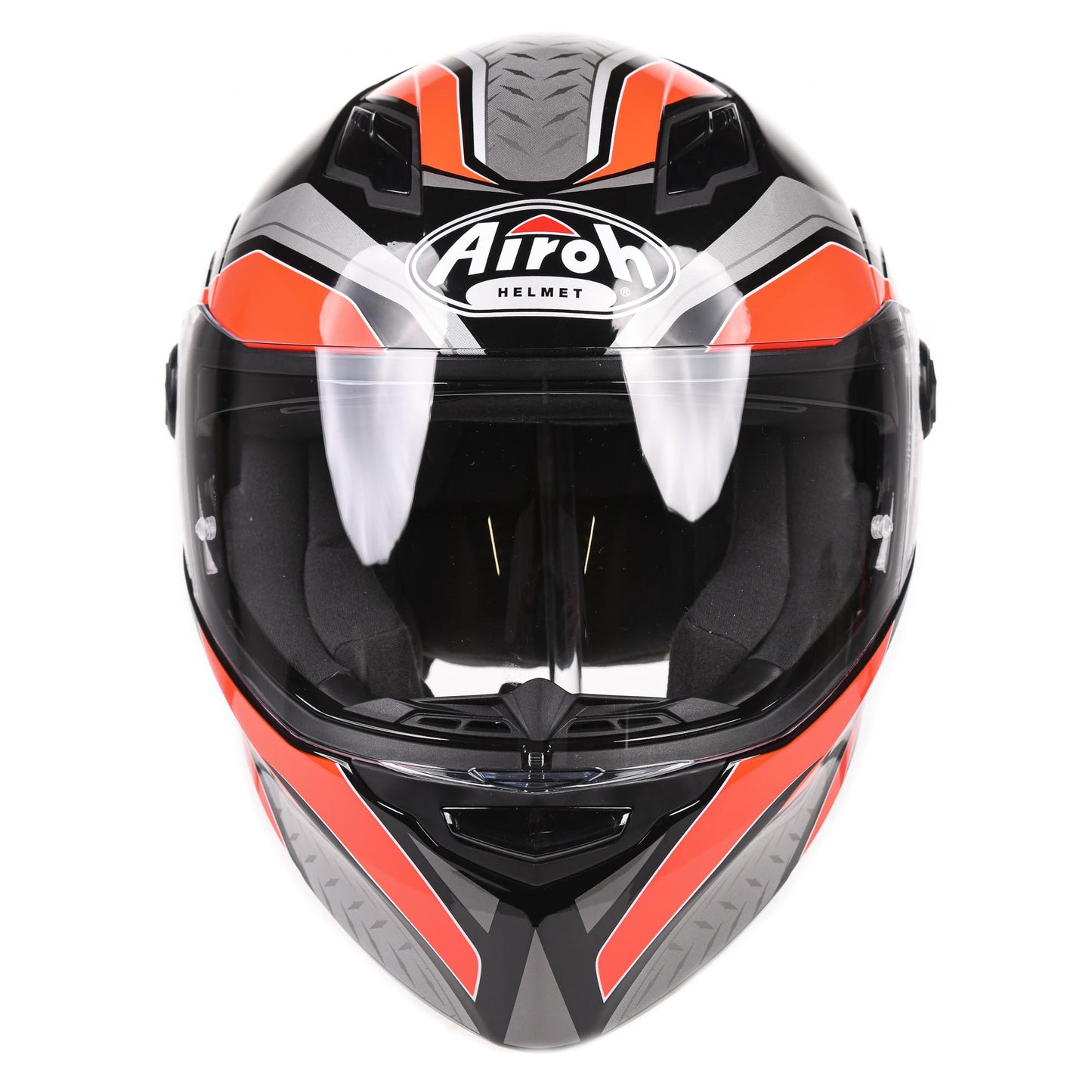 Airoh Helmet Movement S Full Face - Steel Orange Gloss - XS