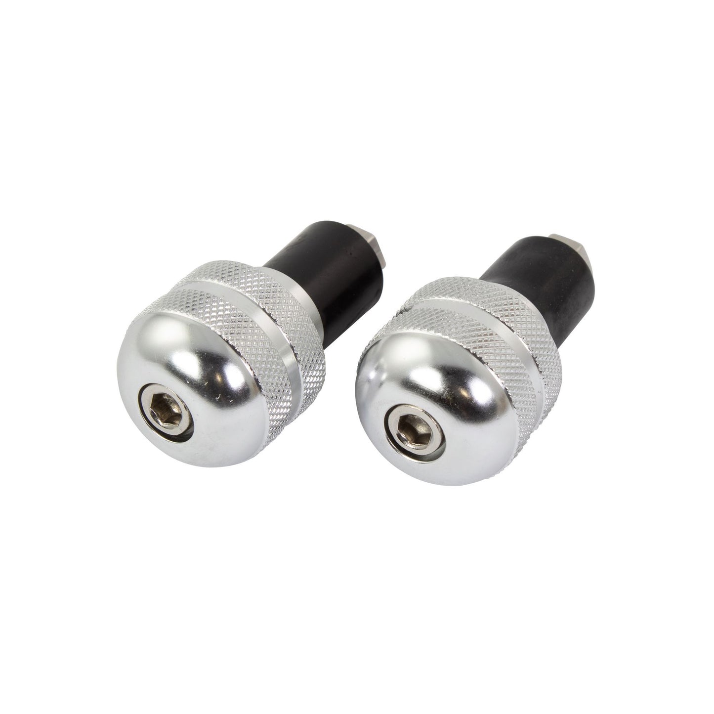 Bike It Chrome 13mm Round Bar End Weights