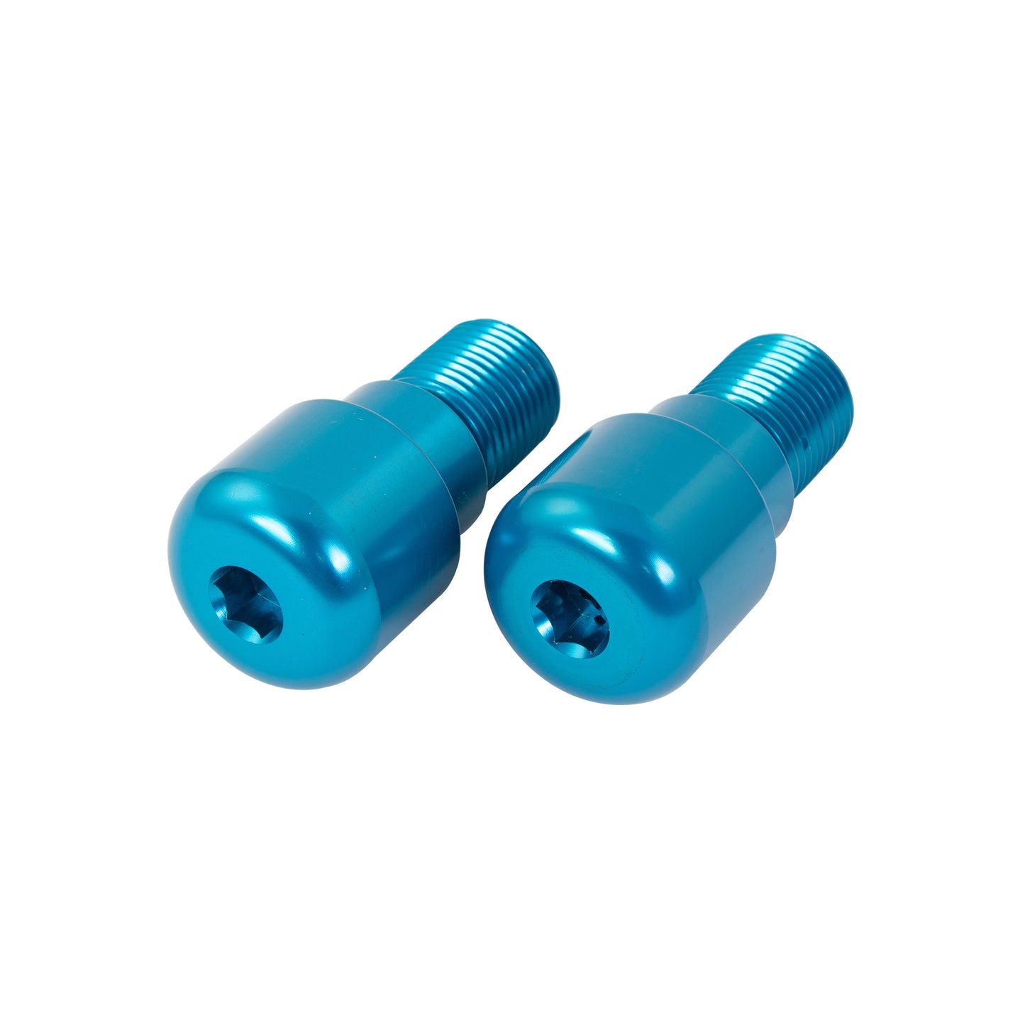 Bike It Yamaha R6 Blue Bar End Weights
