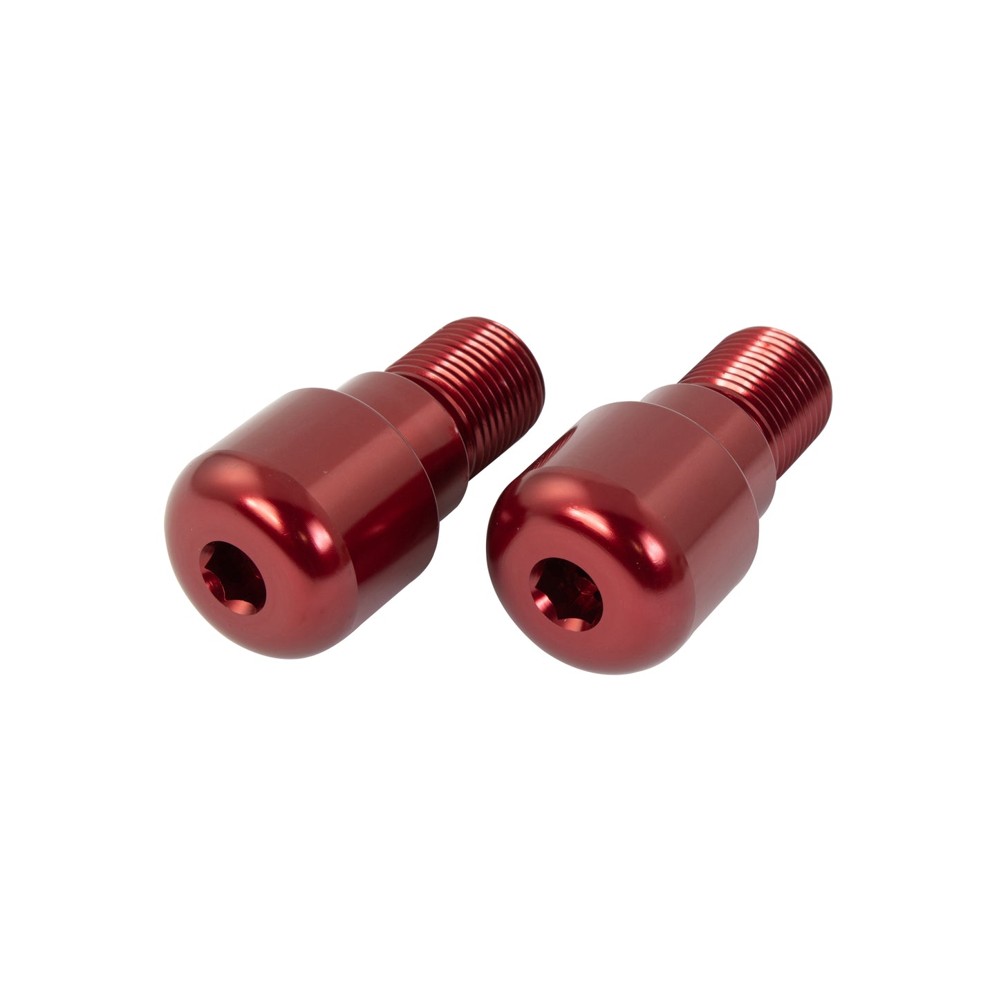 Bike It Yamaha R6 Red Bar End Weights