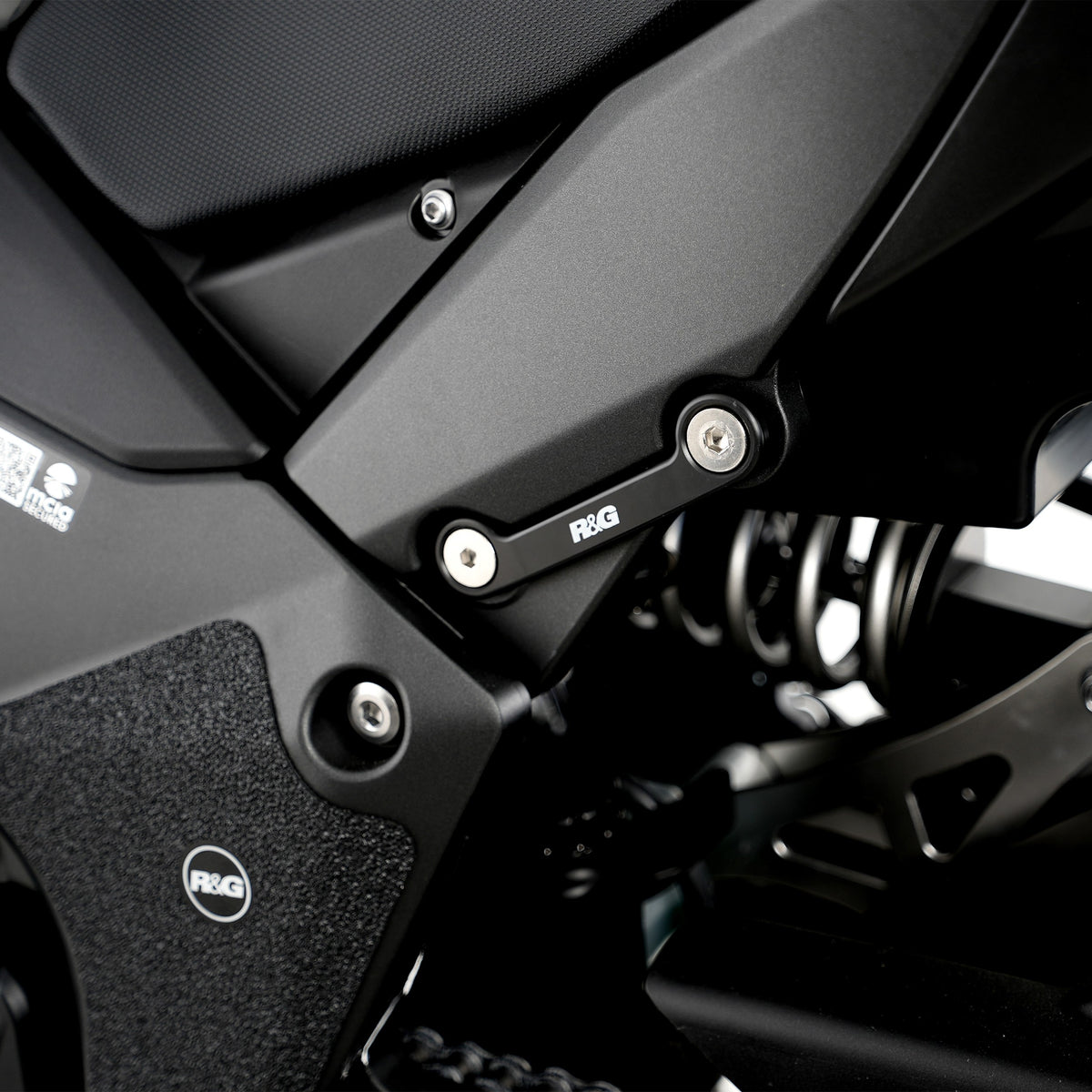 Rear Foot Rest Blanking Plate for Kawasaki Ninja 1000SX ’20- '24, Z1100 '26- & Ninja 1100SX (SE) '25- -LHS