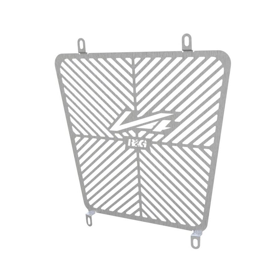 Branded Radiator Guard For Aprilia RSV4 1100 (Factory) ’19- '24/ RSV4 RR/RF ’15-’18 / Tuono V4 1100 (Factory) ’15- '24