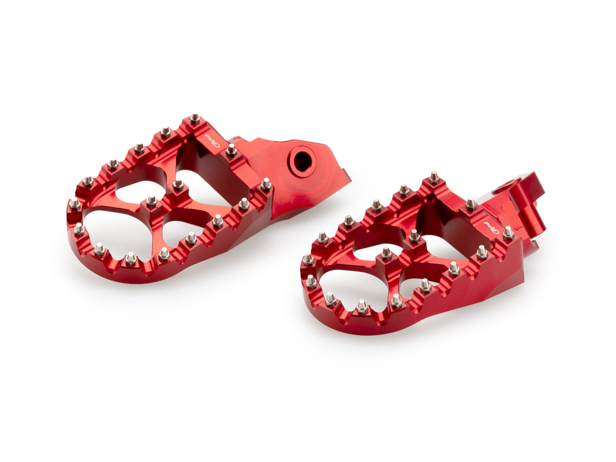 Off Road Footpegs - Red