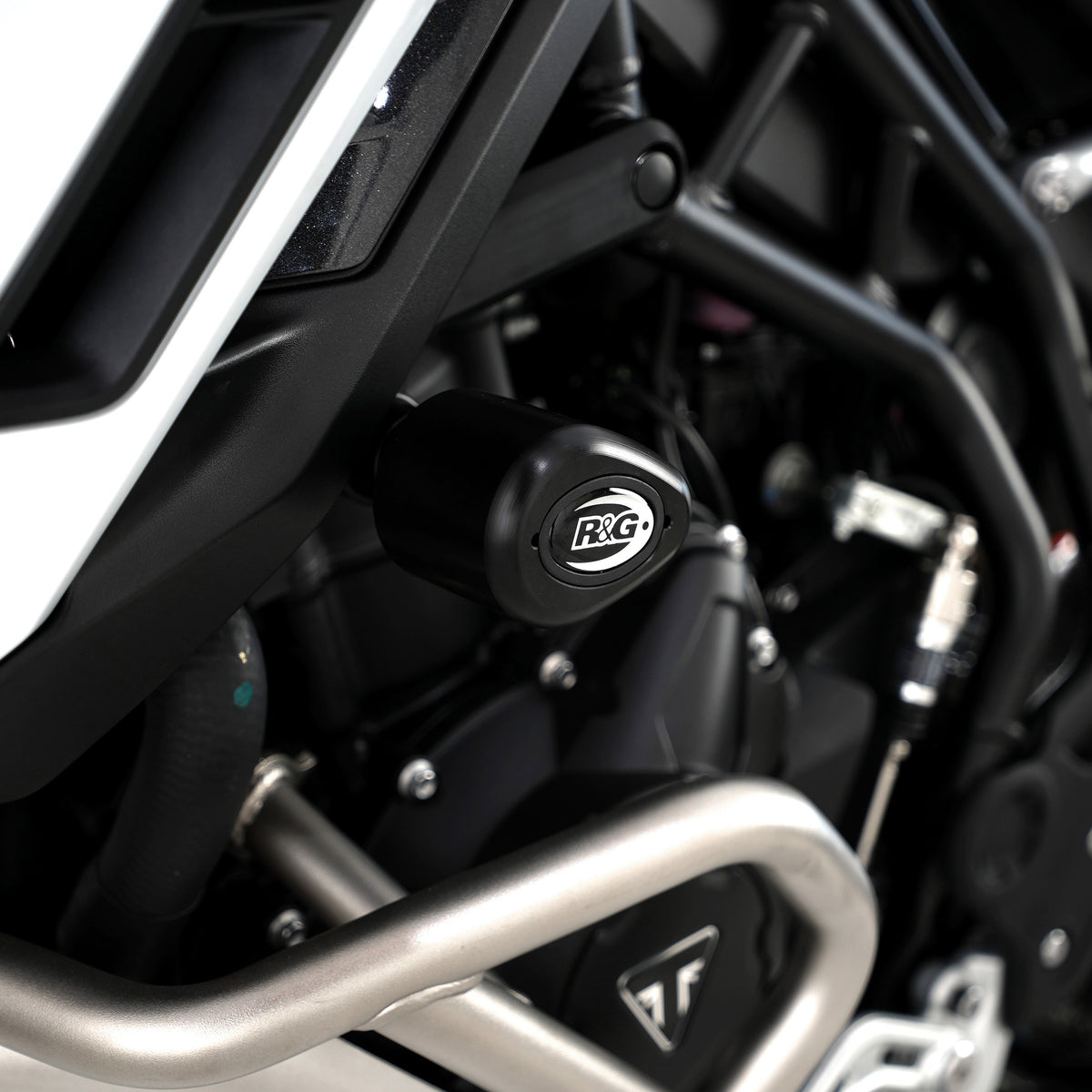 Crash Protectors - Aero Style for Triumph Tiger 900 / GT (PRO)'24- / Rally (PRO) '24- & Tiger 850 Sport '24- (NON-DRILL)