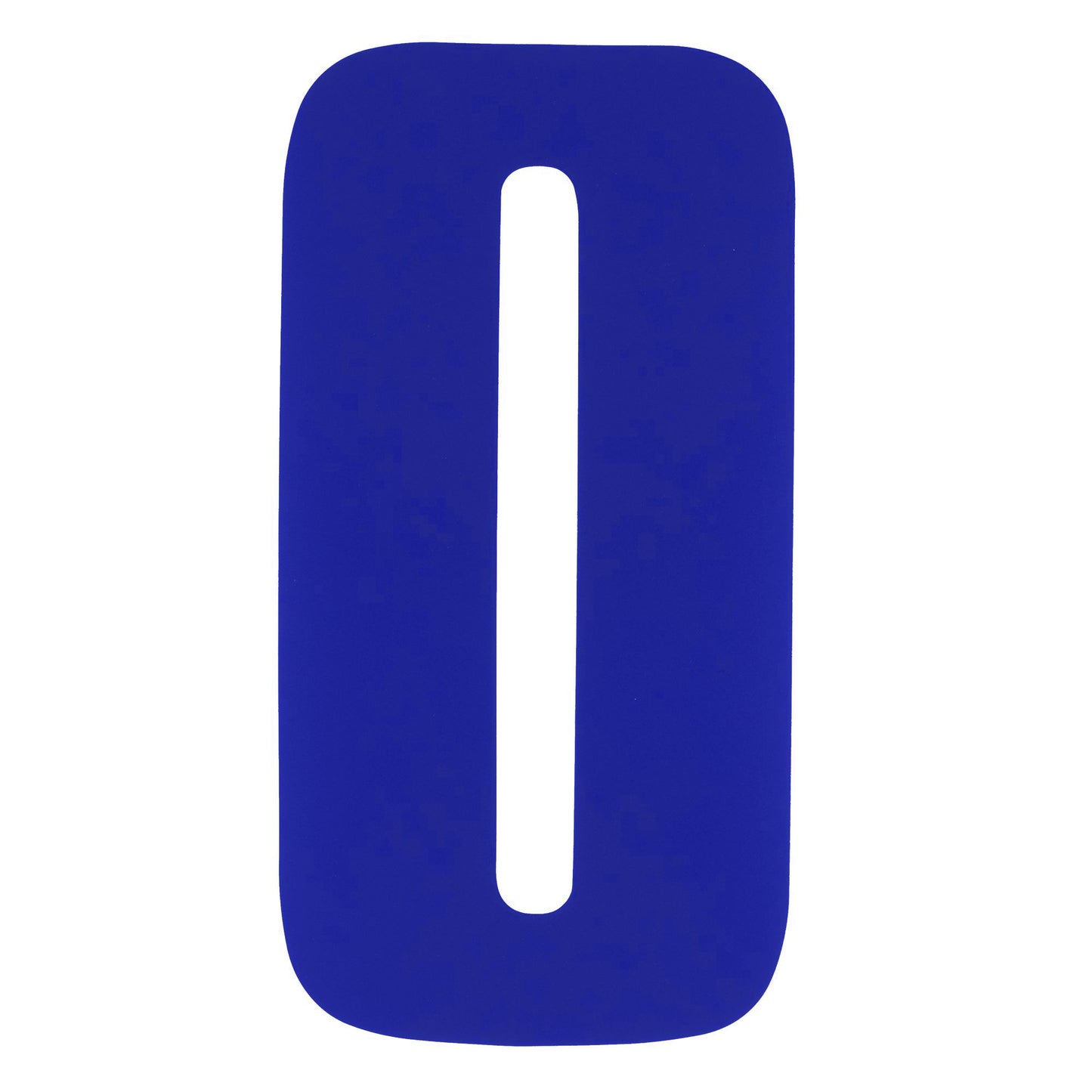 Bike It 8 Inch Race Numbers Blue - #0