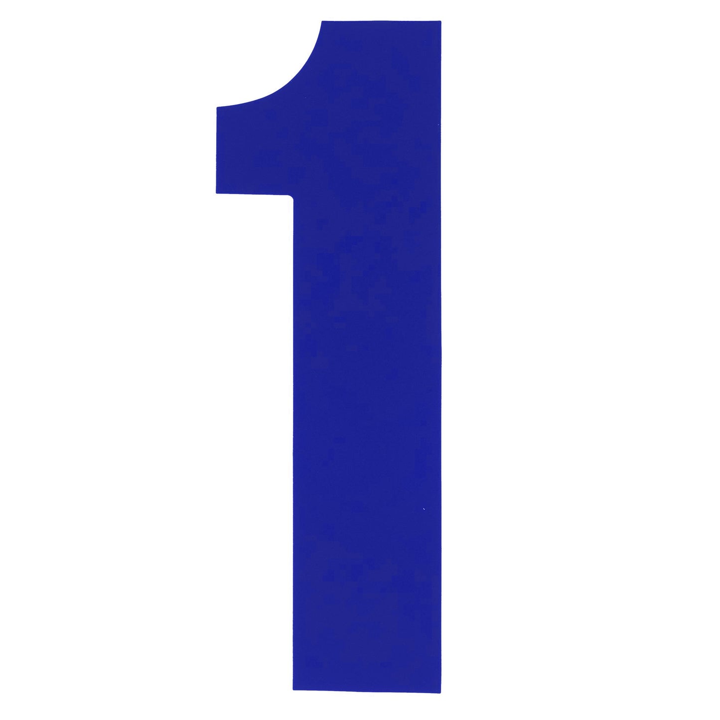 Bike It 8 Inch Race Numbers Blue - #1