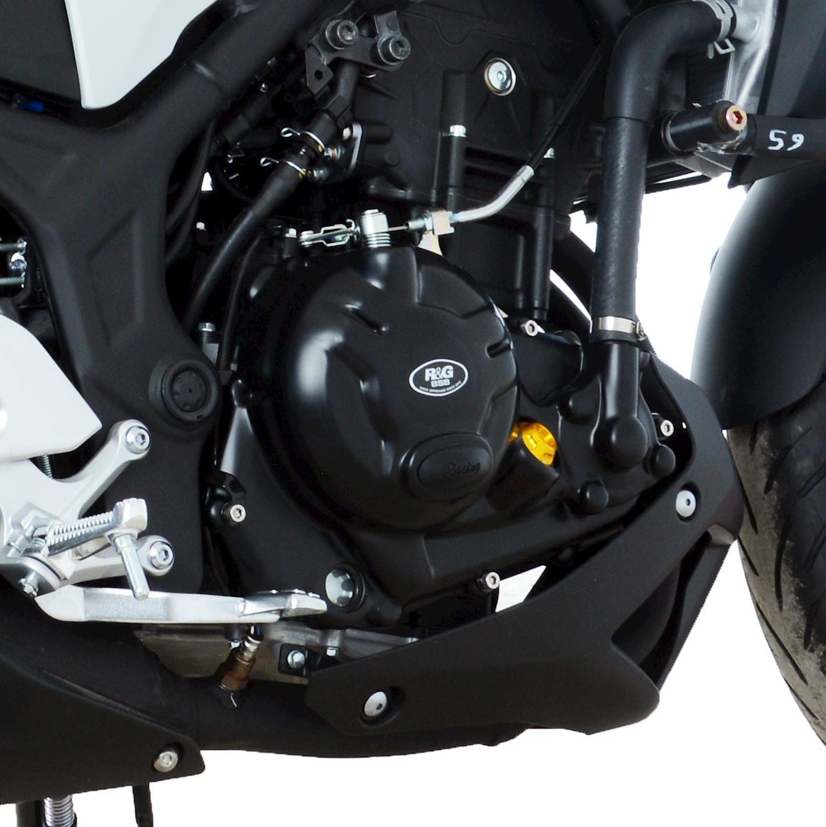 Engine Case Covers - RACE SERIES - for Yamaha YZF-R25 '14-, YZF-R3 '15- '24, MT-03 '16-'25 & MT-25 '16- models (RHS)
