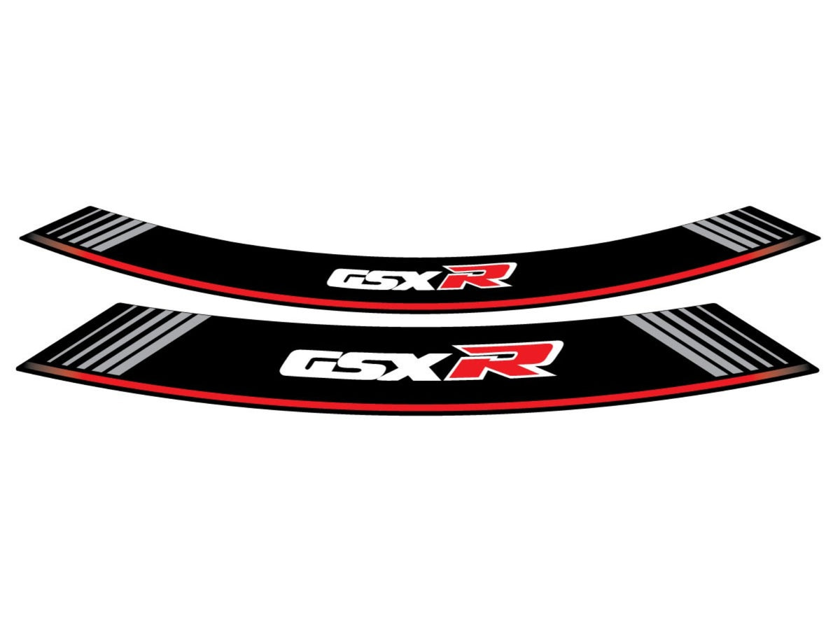 Wheel Rim Stickers - Silver