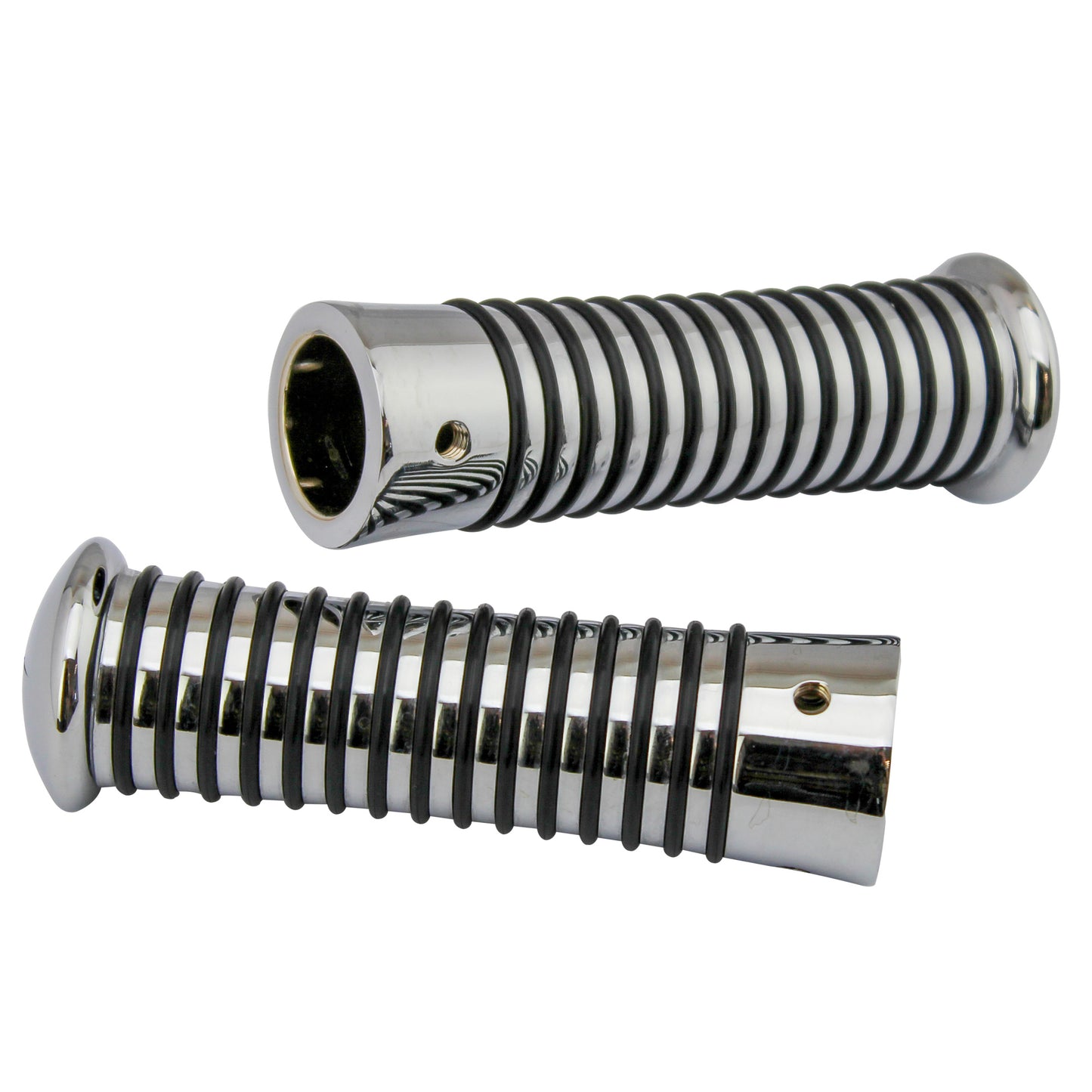 Bike It Grip Sundance Chrome 25mm Left - 25mm Right - 130mm Length