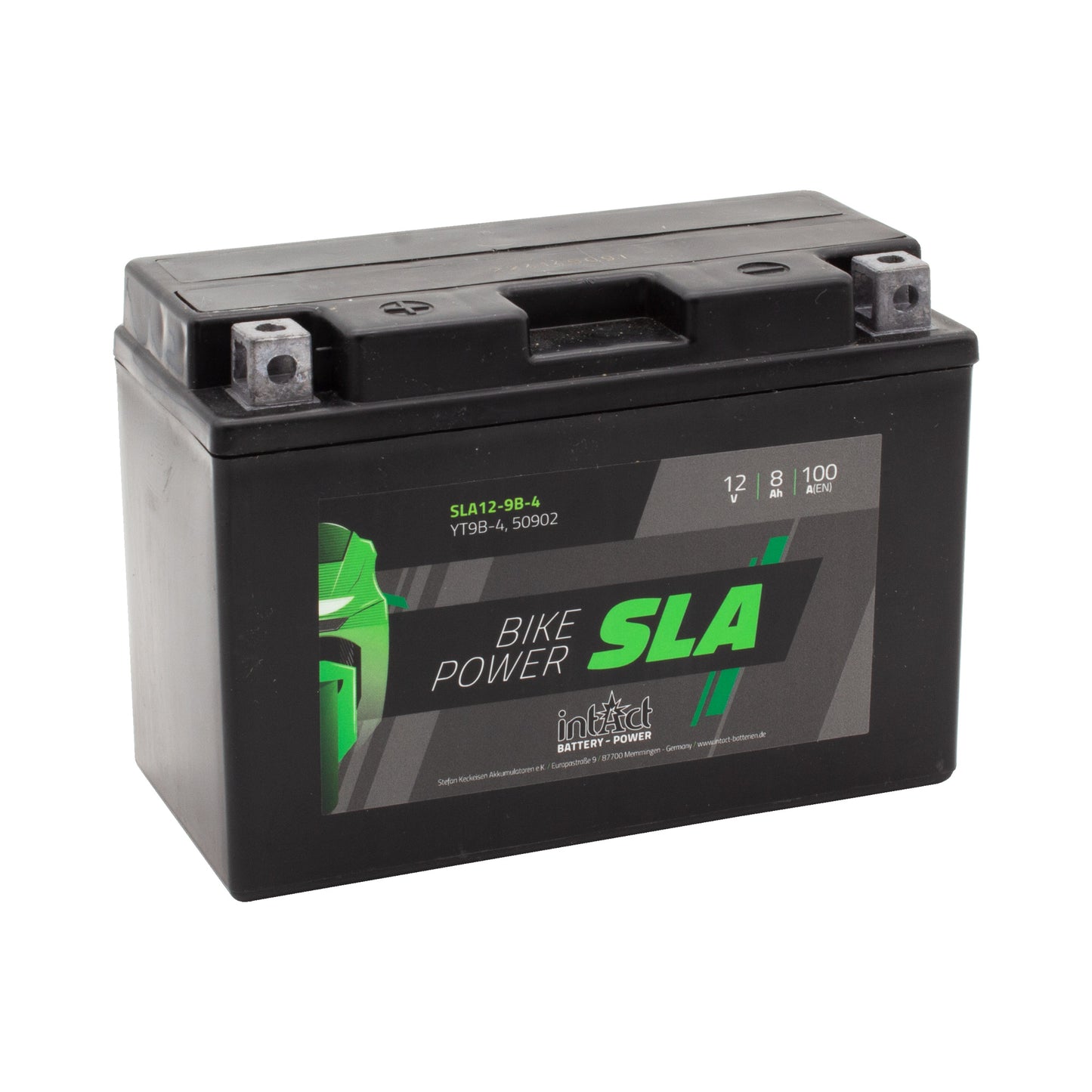 intAct YT9B-4 / 50902 Sealed Activated SLA Bike-Power Battery