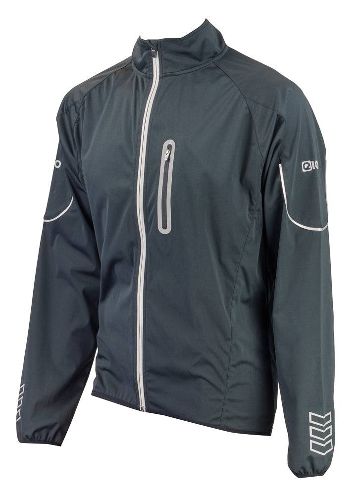 Eigo Mistral Windproof Cycling Jacket Black - XS