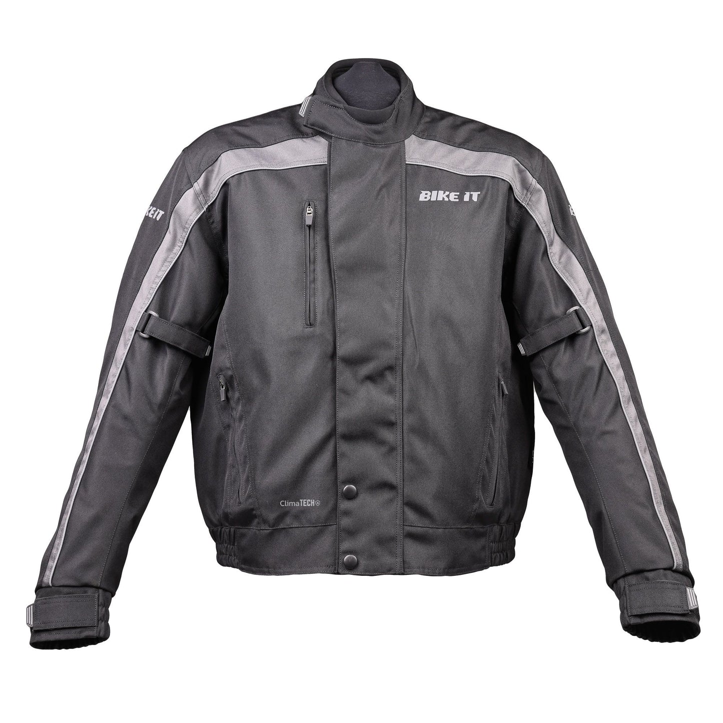 Bike It 'Herm' Motorcycle Waterproof Bomber Jacket - Medium