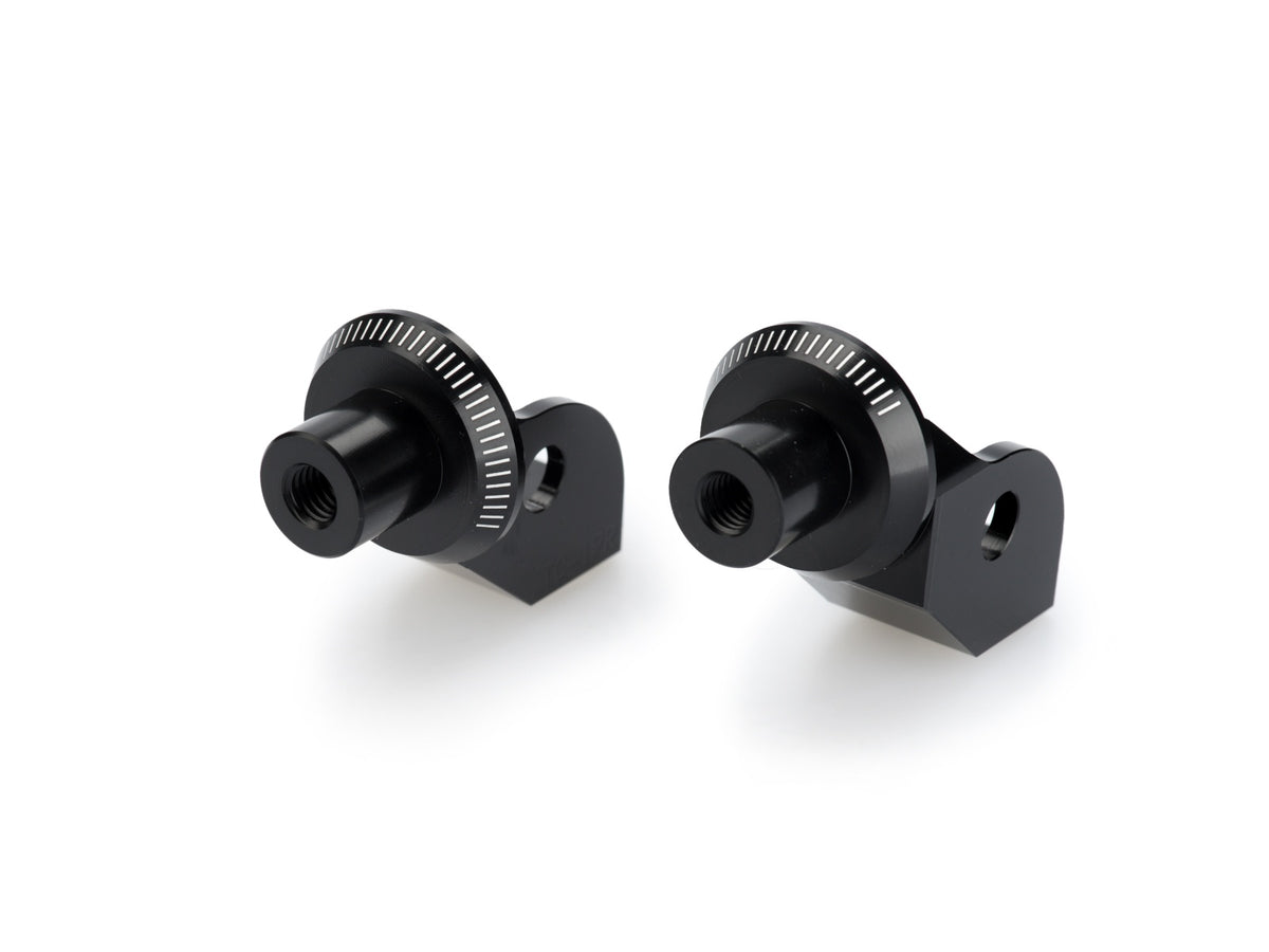Puig Rider Footpeg Adaptors (Black)