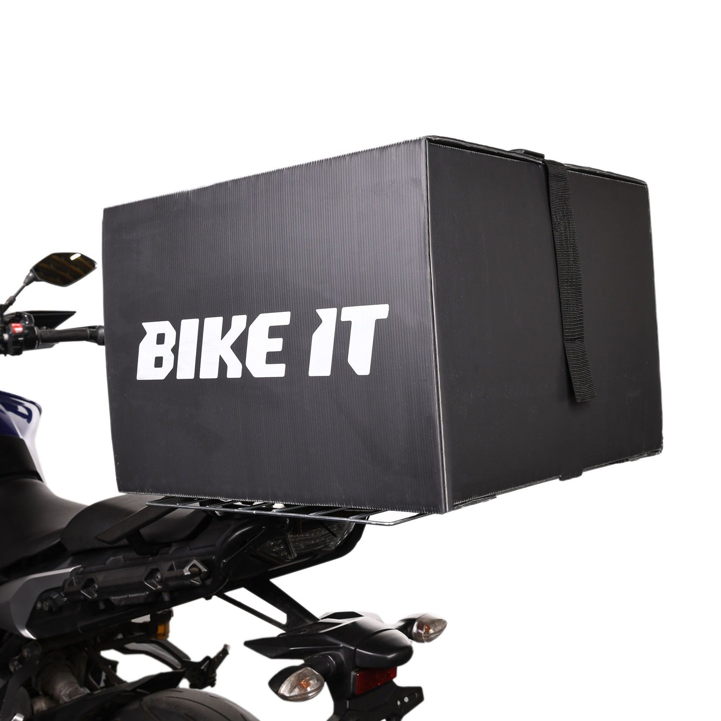 Bike It Motorcycle Courier Multi-Functional Delivery Box (53x53x38cm 107lt)