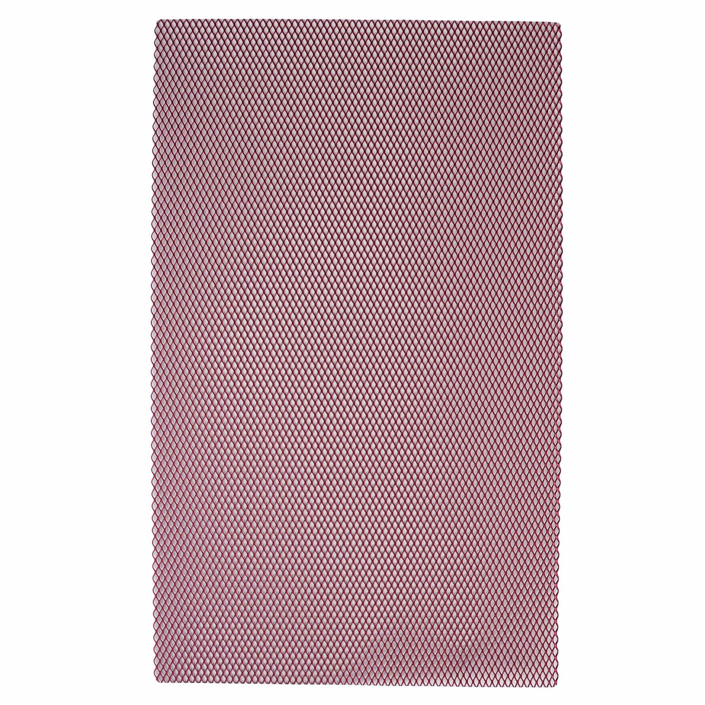 Bike It Aluminium Mesh Fairing Insert Red 33.5 x 20cm