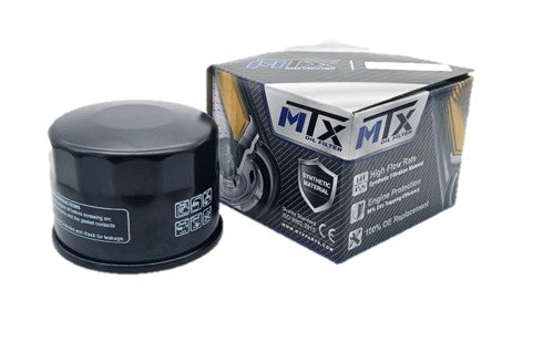 MTX Motorcycle Black Canister Oil Filter - #020