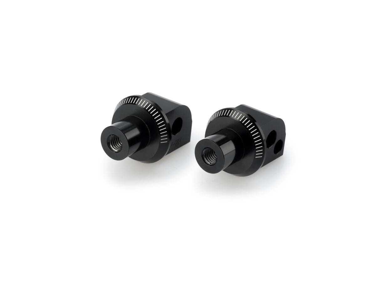 Puig Pillion Footpeg Adaptors (Black)