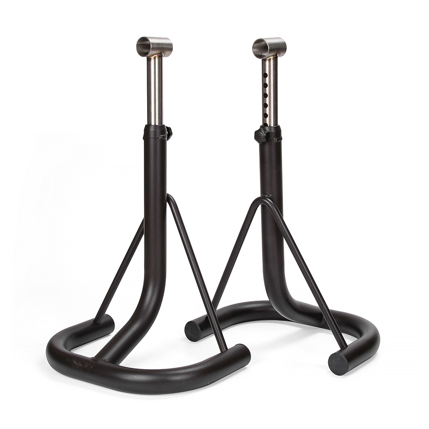 BikeTek Footpeg Support Stands - Black