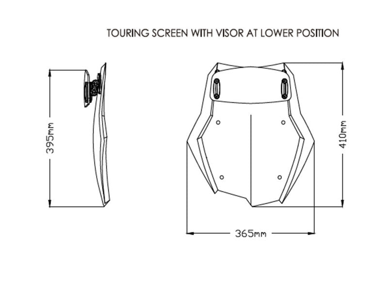 Touring Screen With Extender