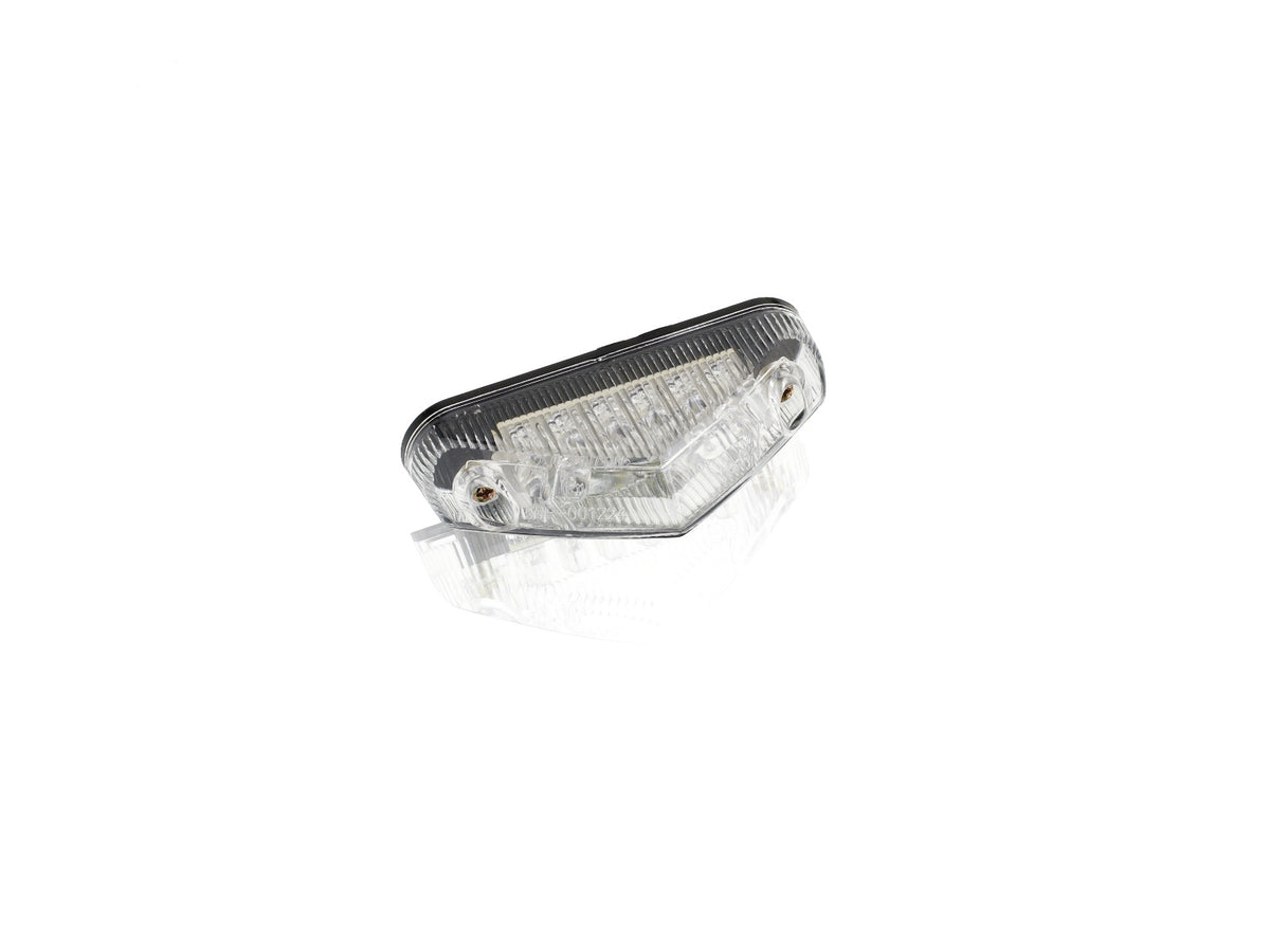 Puig Shark Oval Brake Lights 110 x 25mm (Clear)