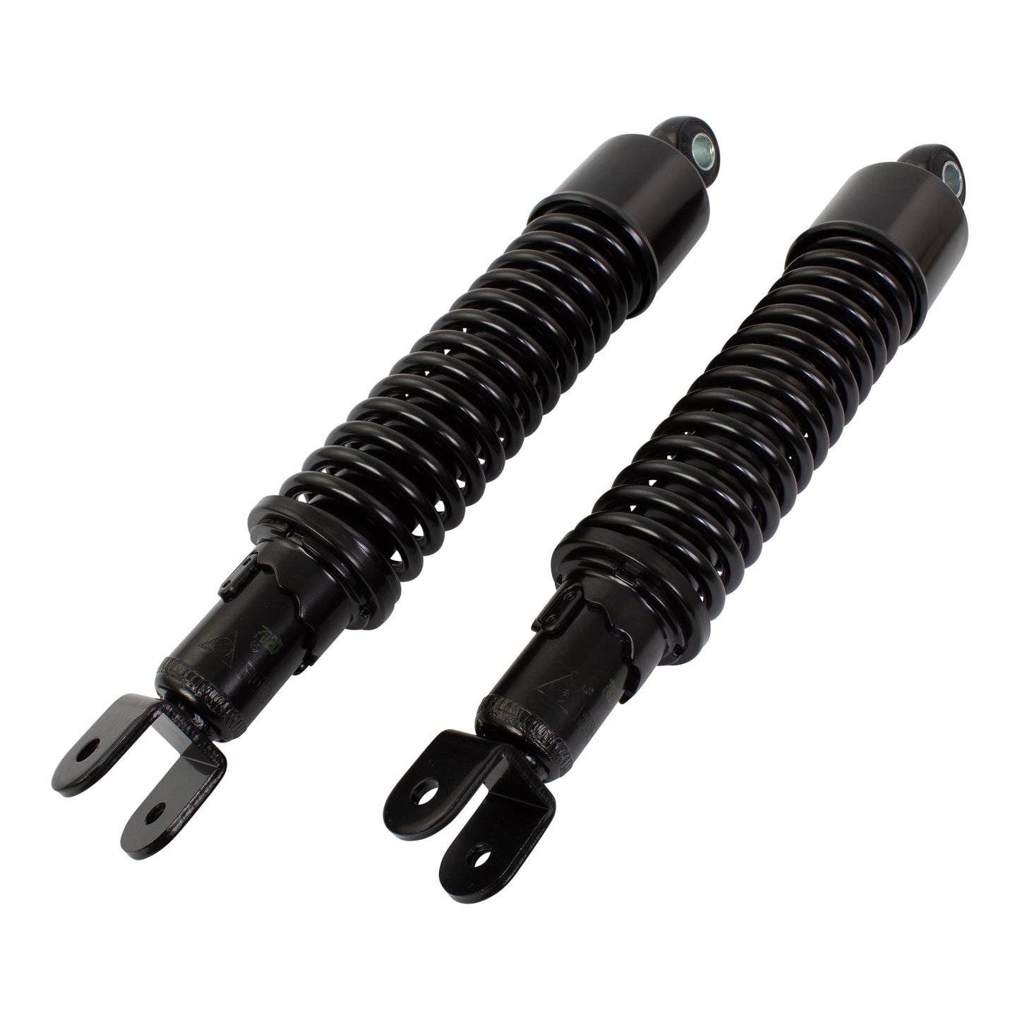 Bike It 320mm Eye To Fork Black Twin Shock Absorbers