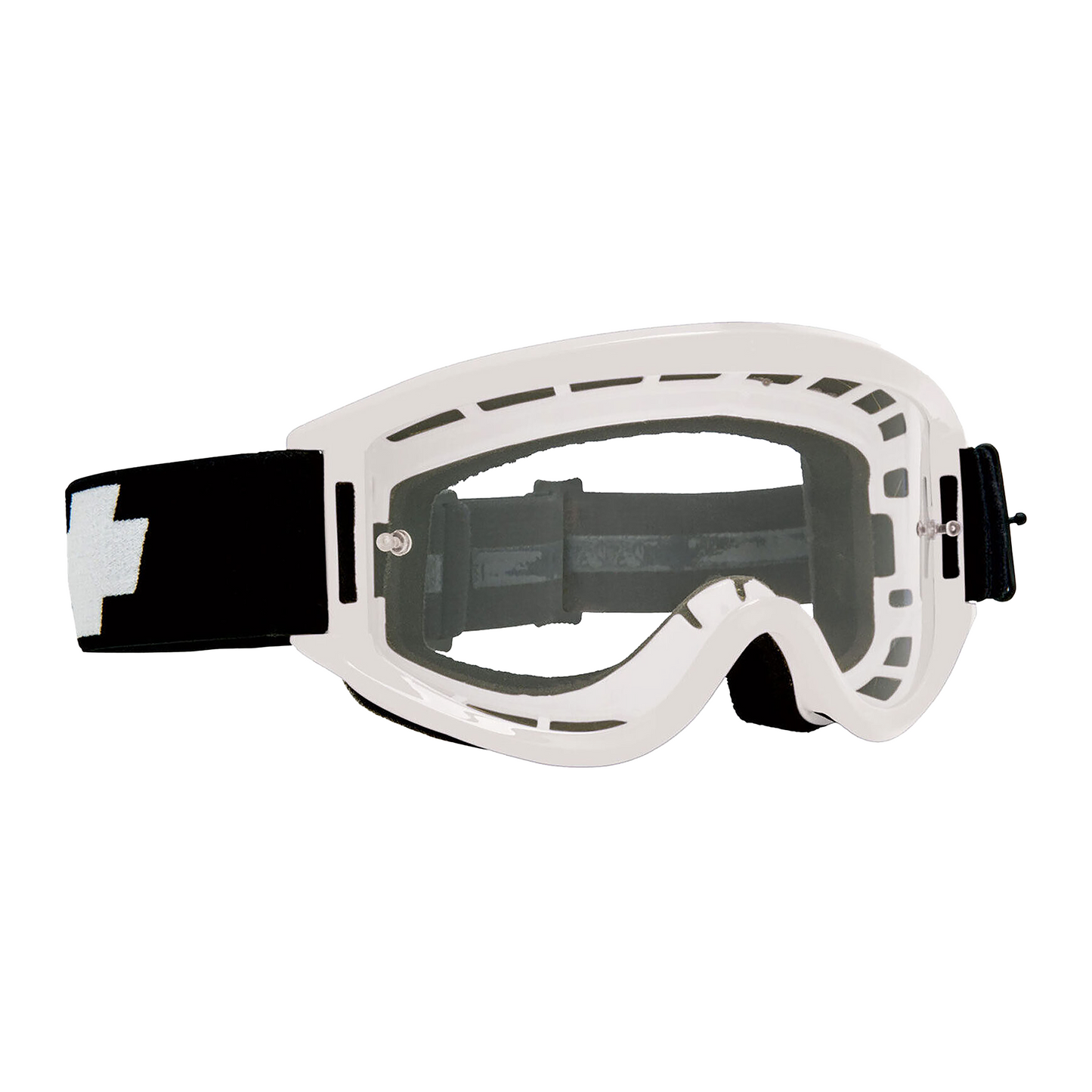 Spy Breakaway White HD Clear Lens Goggles