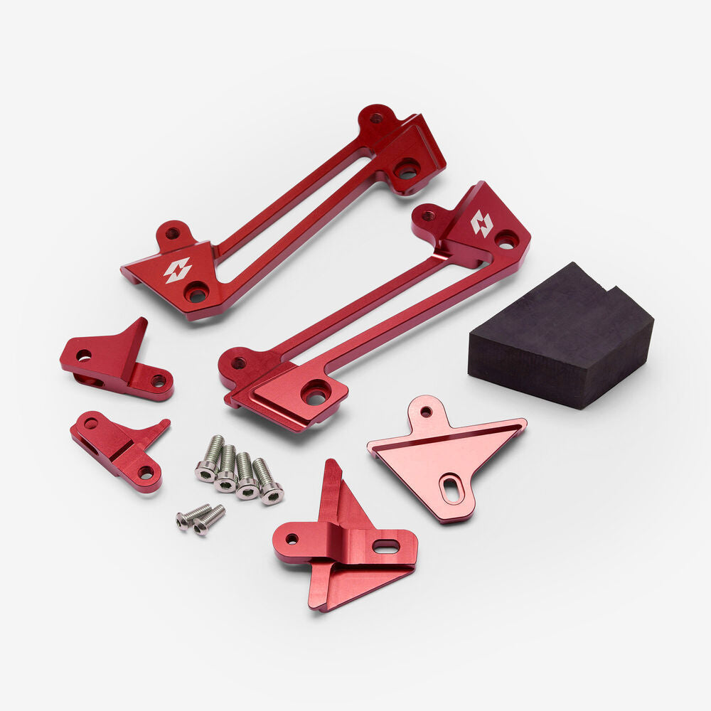 Full-E Charged Seat Lift Kit Aluminium for TL3000 Red