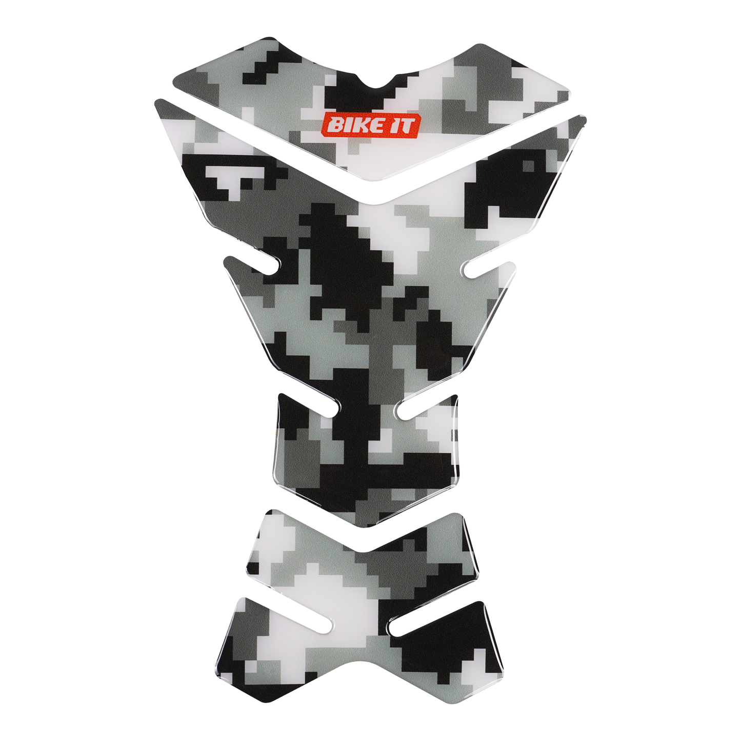 Bike It Black Urban Camo Spine Tank Pad