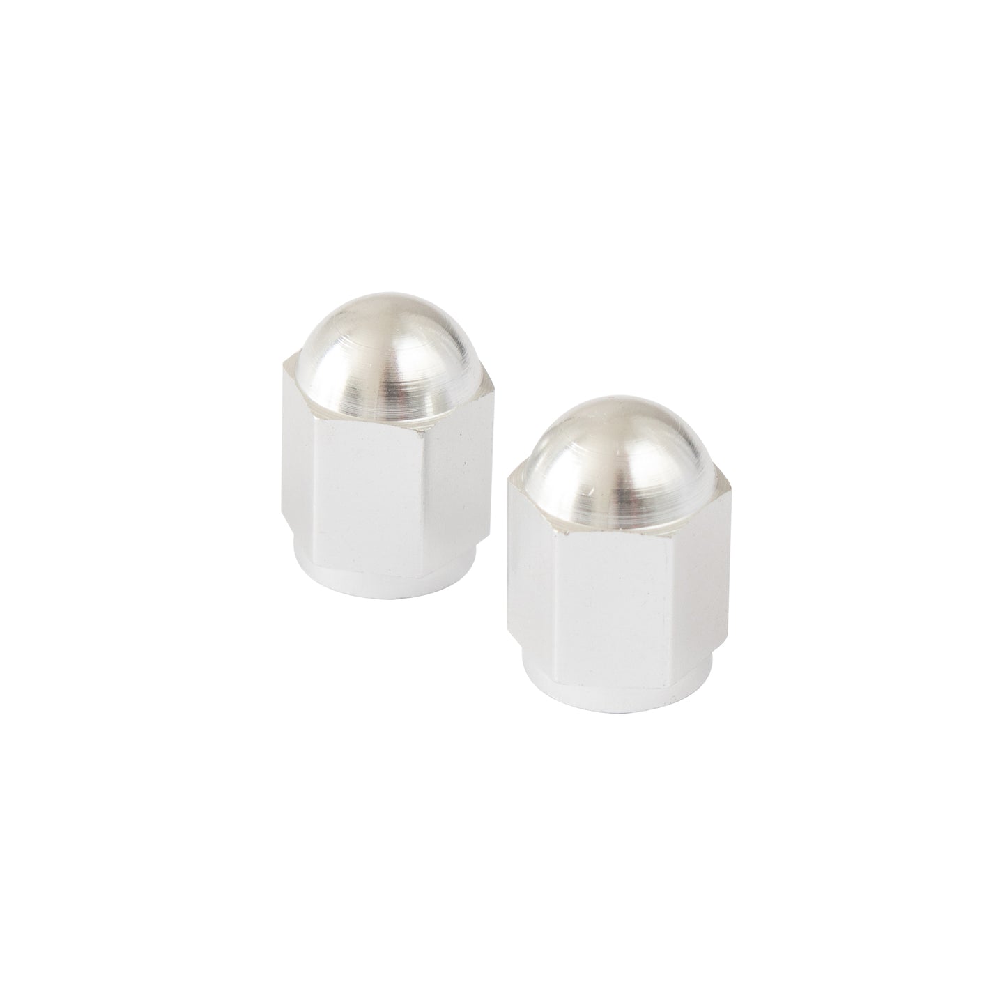 Bike It Hexagon Valve Caps - Chrome