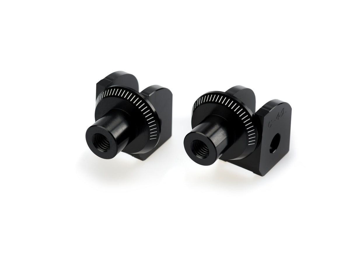 Puig Rider Footpeg Adaptors (Black)