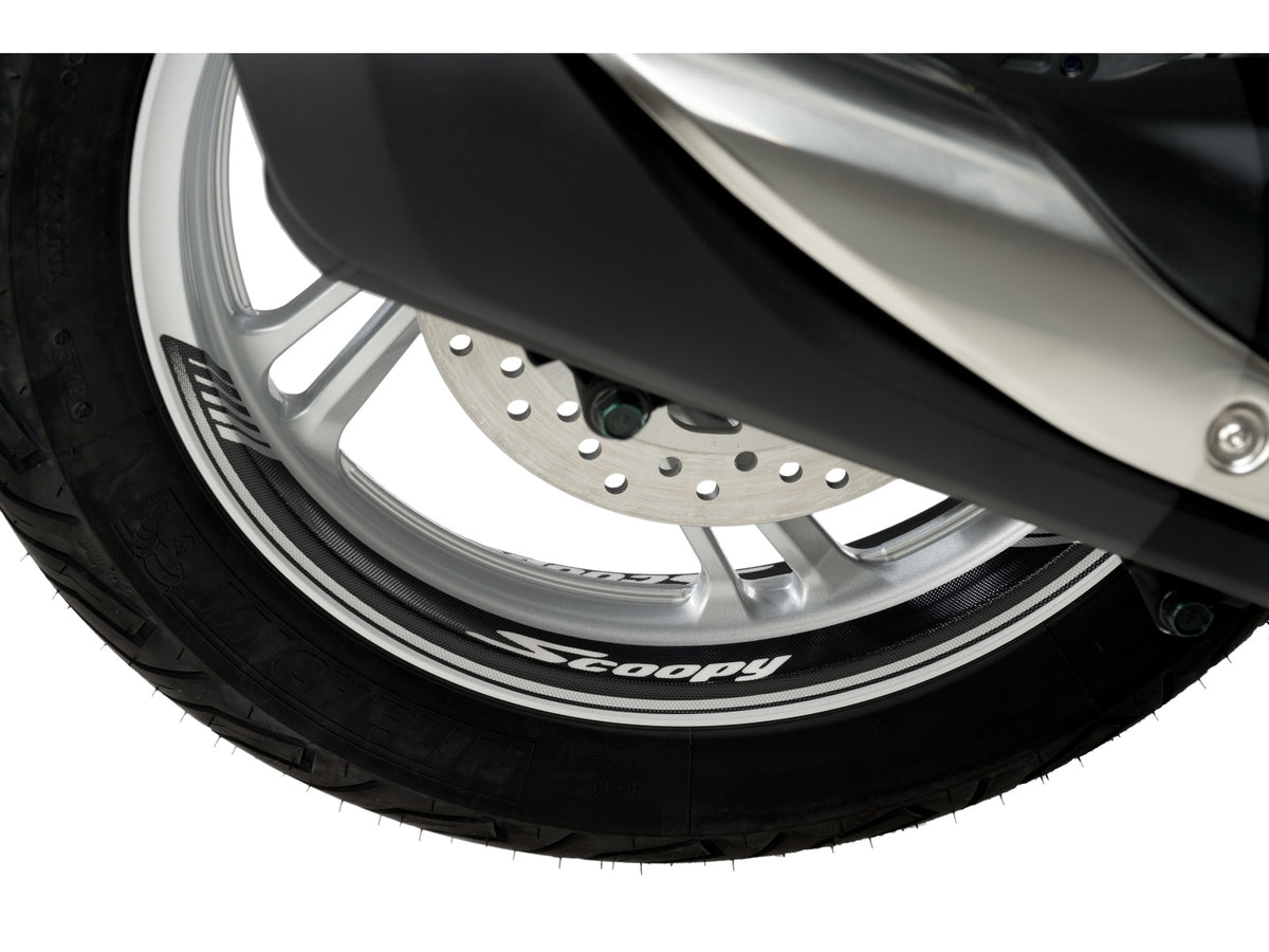 Wheel Rim Stickers - Silver