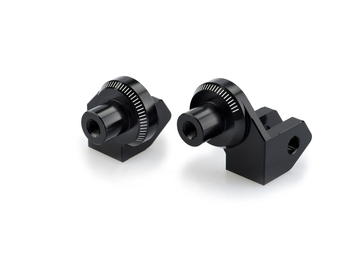 Puig Rider Footpeg Adaptors (Black)