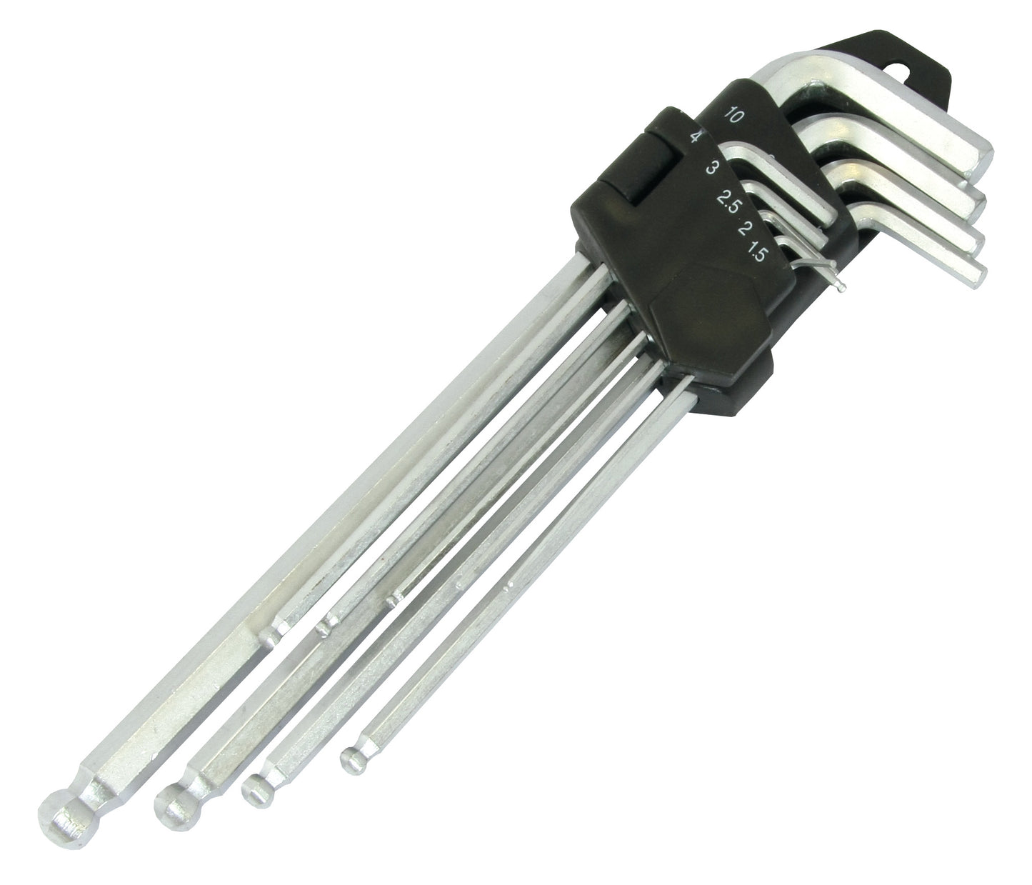 Bike It 9pc Ball End Long Allen Key Set