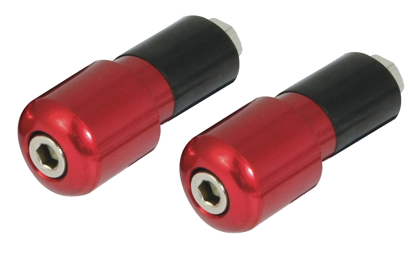 Bike It Red 13mm Slim Bar End Weights